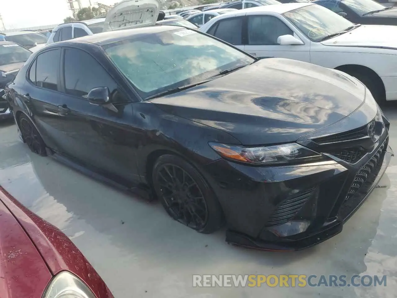 4 fotografías del automóvil dañado 4T1KZ1AK8MU050272 TOYOTA CAMRY 2021