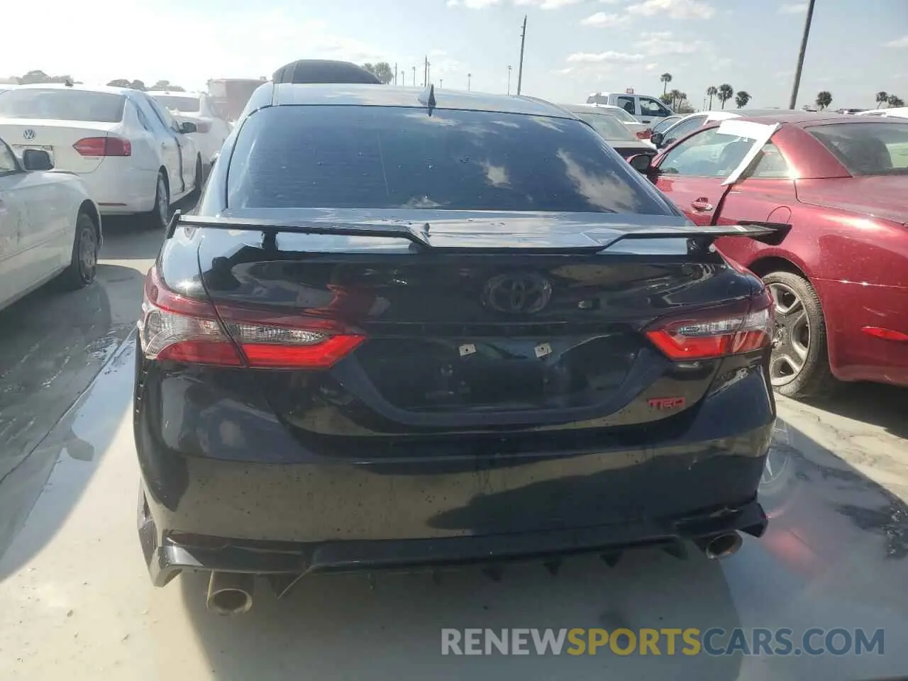 6 fotografías del automóvil dañado 4T1KZ1AK8MU050272 TOYOTA CAMRY 2021