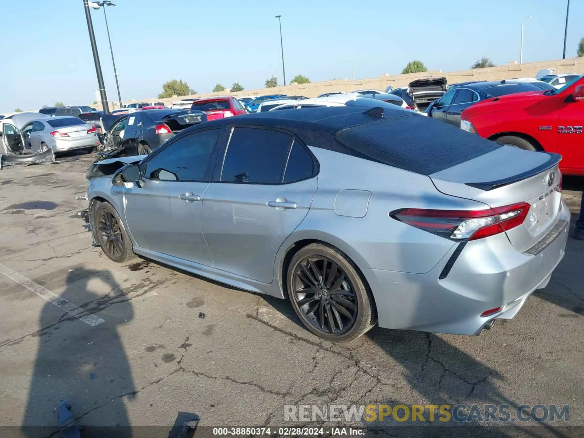 3 fotografías del automóvil dañado 4T1KZ1AK8MU058680 TOYOTA CAMRY 2021