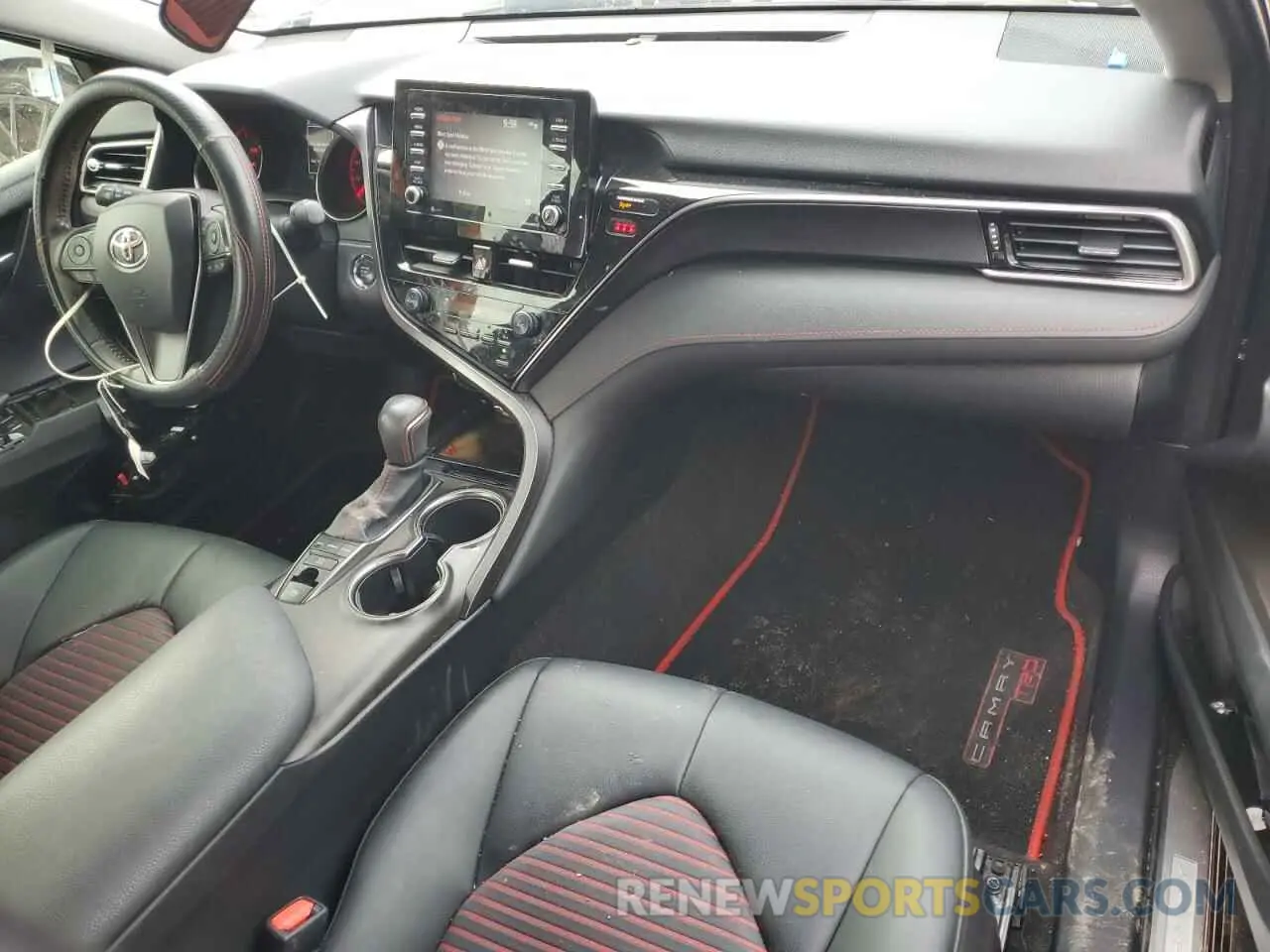 8 fotografías del automóvil dañado 4T1KZ1AKXMU048992 TOYOTA CAMRY 2021