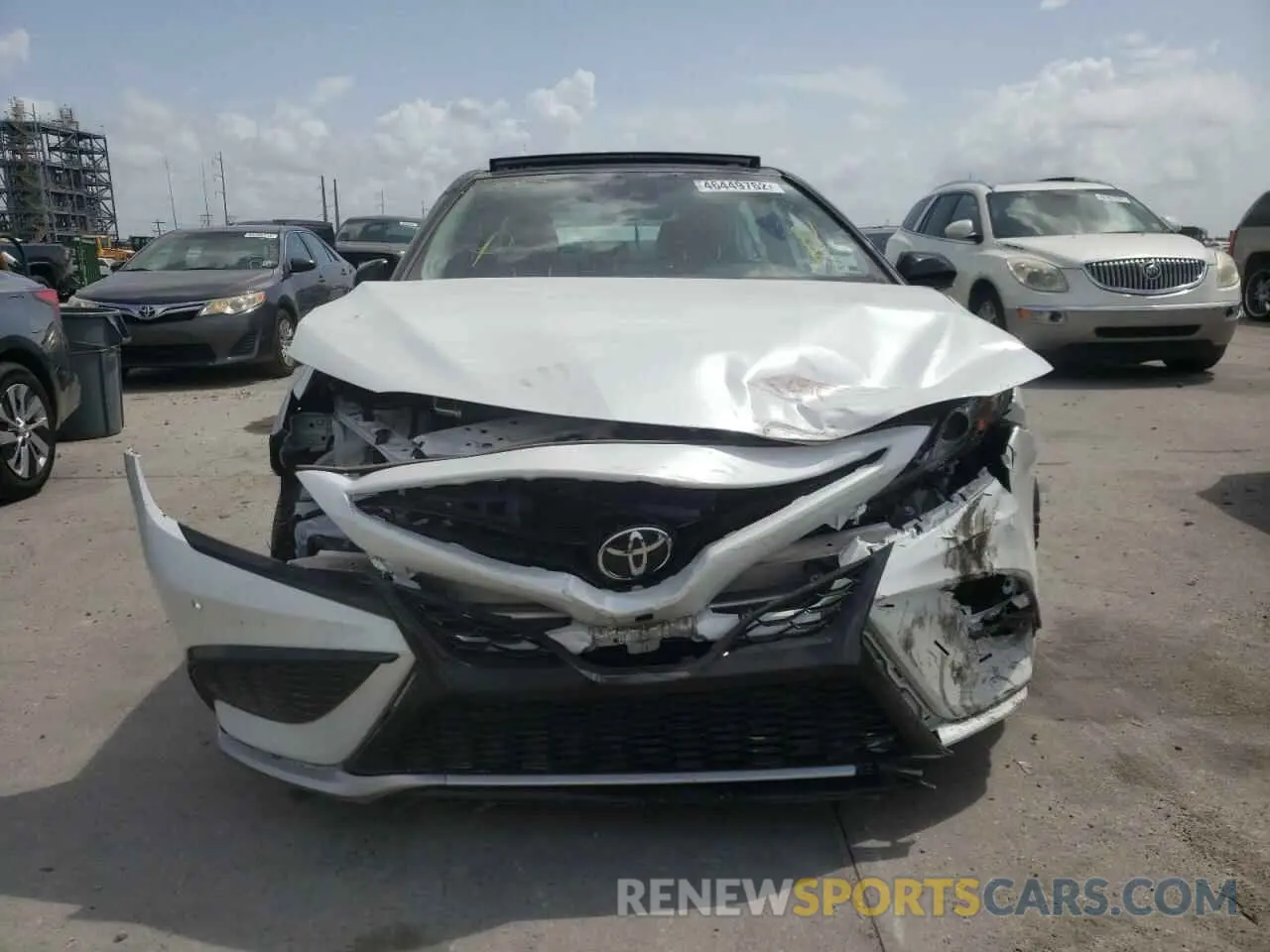 9 fotografías del automóvil dañado 4T1KZ1AKXMU054422 TOYOTA CAMRY 2021