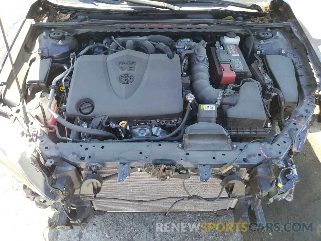 11 fotografías del automóvil dañado 4T1KZ1AKXMU058633 TOYOTA CAMRY 2021