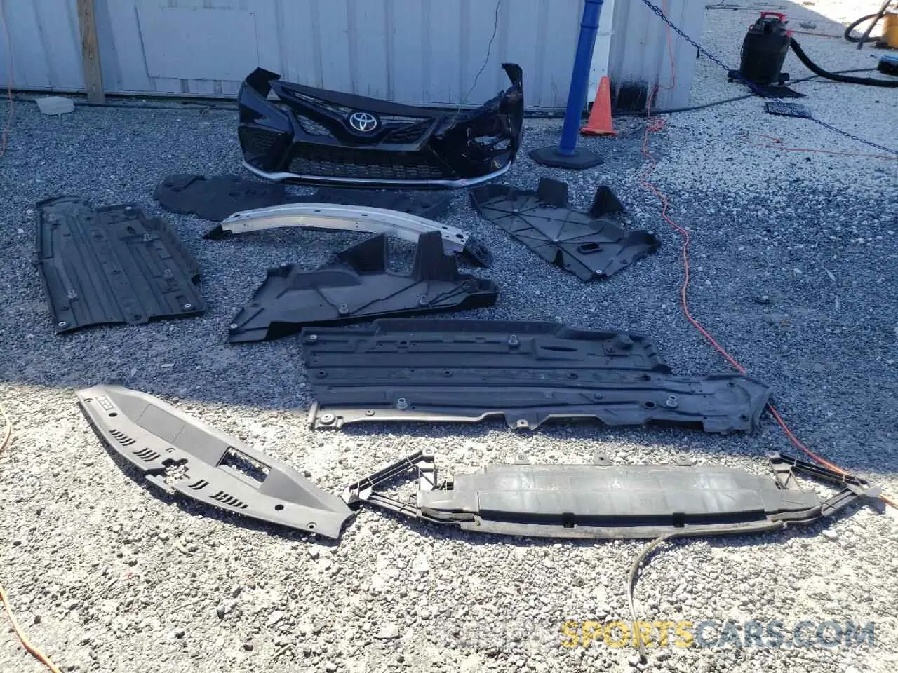 12 fotografías del automóvil dañado 4T1KZ1AKXMU058633 TOYOTA CAMRY 2021