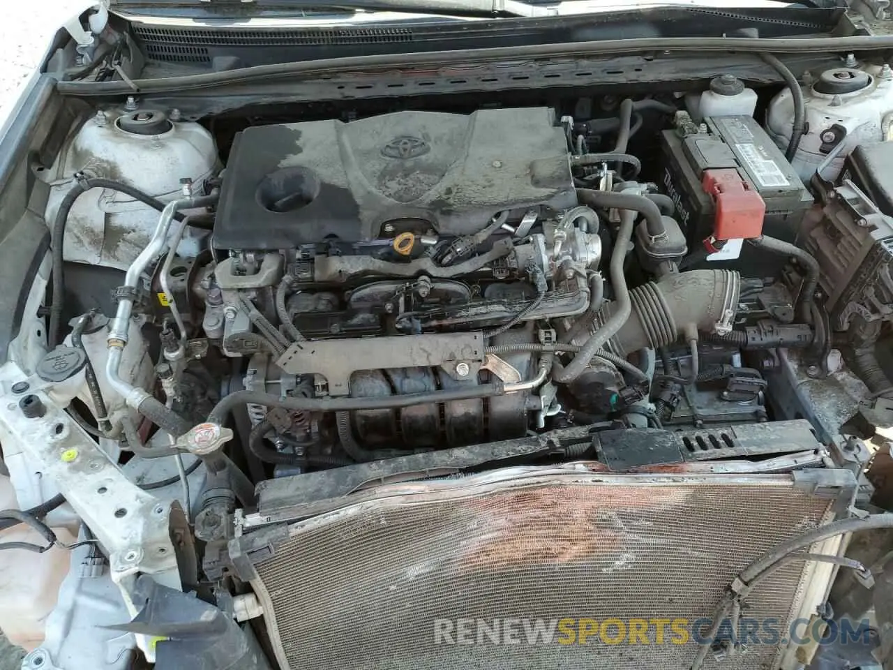 11 fotografías del automóvil dañado 4T1R11AK1MU430589 TOYOTA CAMRY 2021