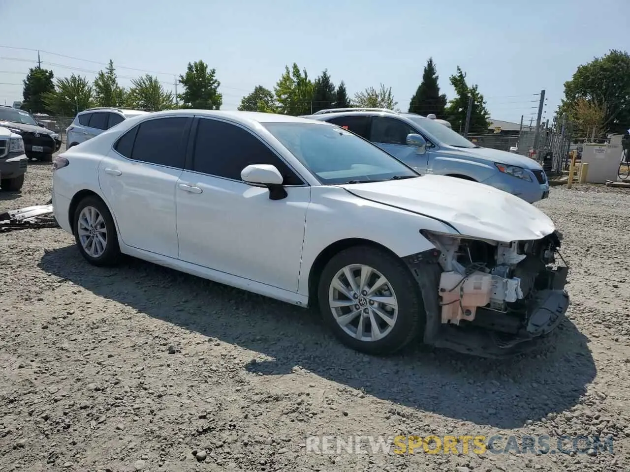 4 fotografías del automóvil dañado 4T1R11AK1MU430589 TOYOTA CAMRY 2021