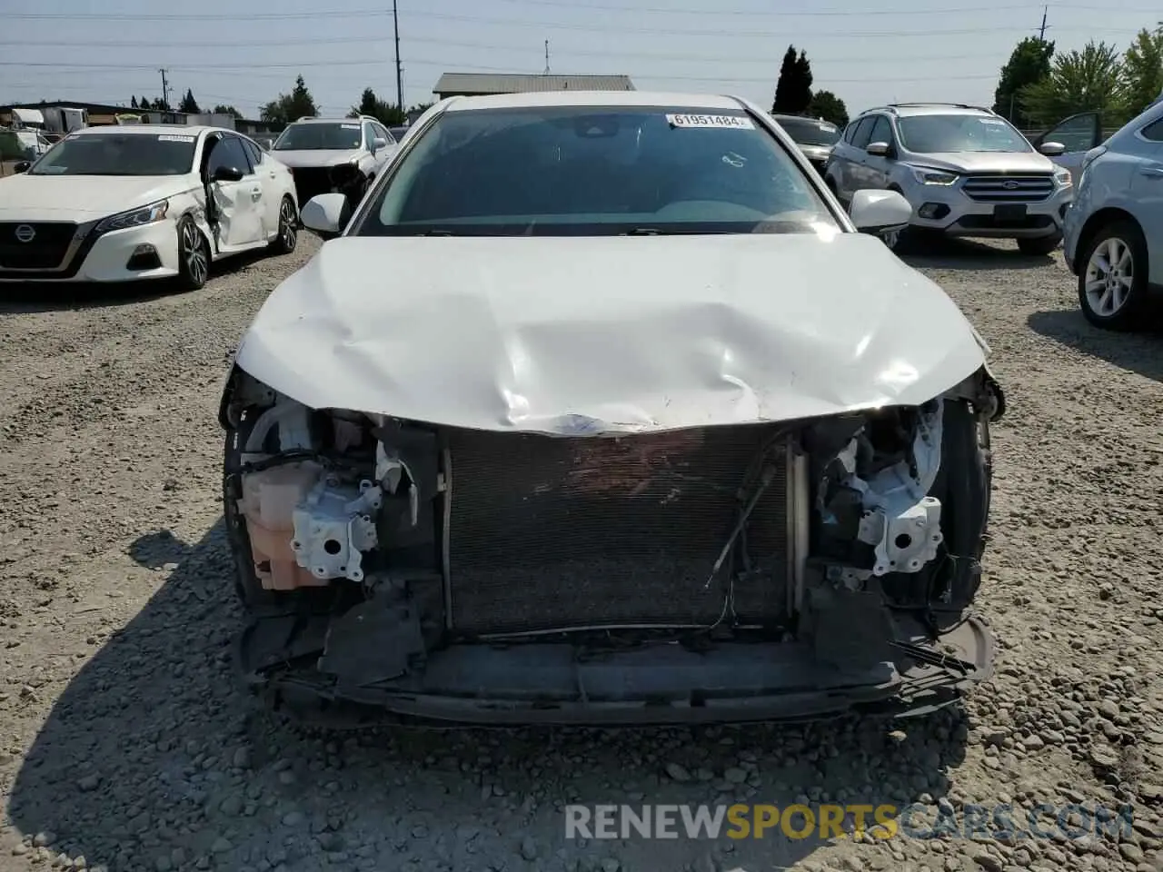 5 fotografías del automóvil dañado 4T1R11AK1MU430589 TOYOTA CAMRY 2021