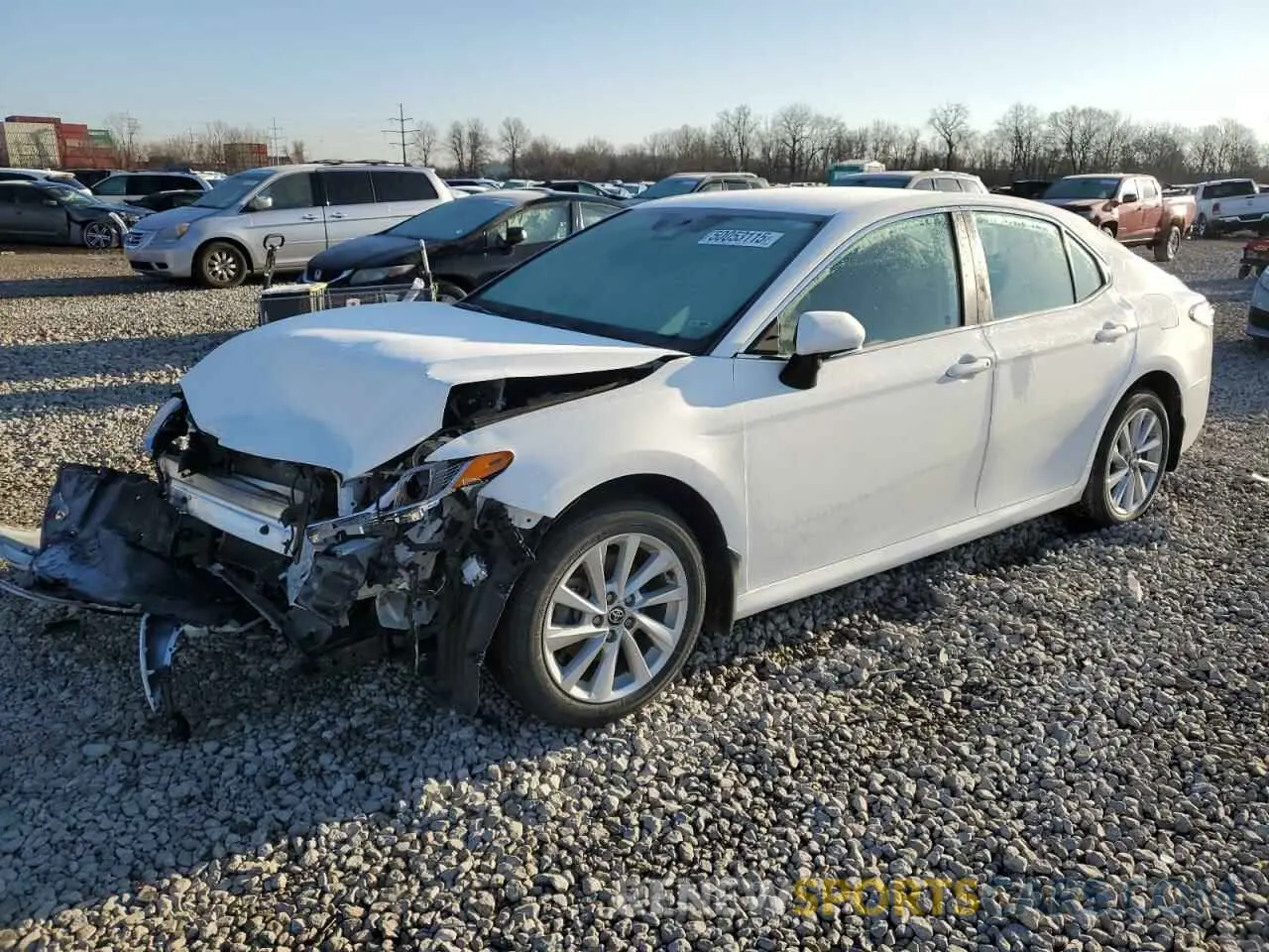 1 fotografías del automóvil dañado 4T1R11AK2MU532337 TOYOTA CAMRY 2021