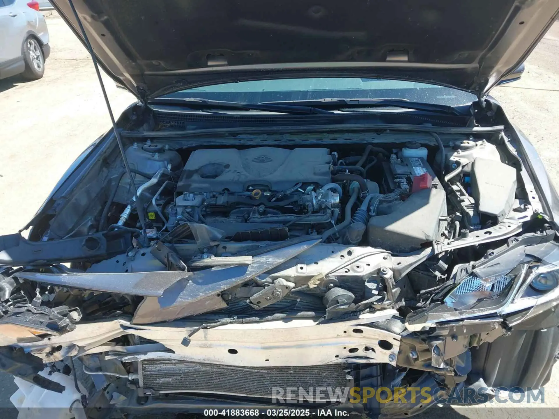 10 fotografías del automóvil dañado 4T1R11AK2MU566178 TOYOTA CAMRY 2021