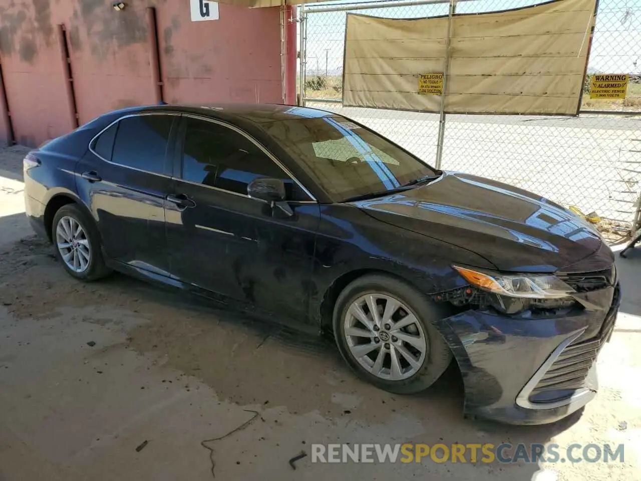 4 fotografías del automóvil dañado 4T1R11AK4MU489460 TOYOTA CAMRY 2021