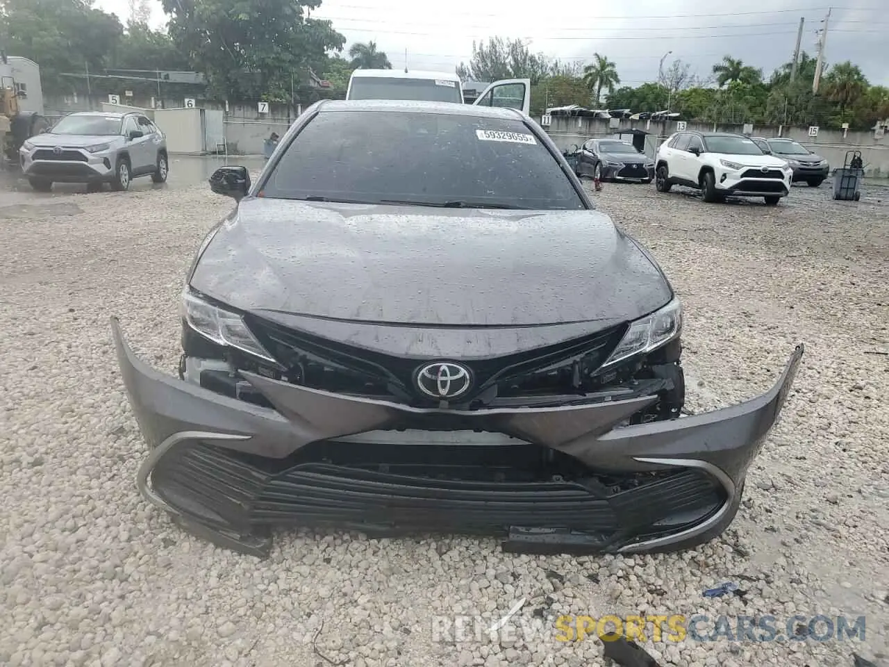 5 fotografías del automóvil dañado 4T1R11AK7MU452144 TOYOTA CAMRY 2021