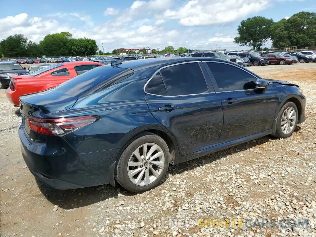 3 fotografías del automóvil dañado 4T1R11AK8MU495410 TOYOTA CAMRY 2021
