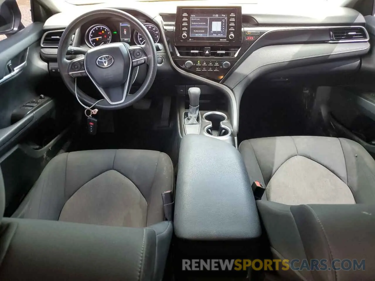8 fotografías del automóvil dañado 4T1R11AK8MU495410 TOYOTA CAMRY 2021