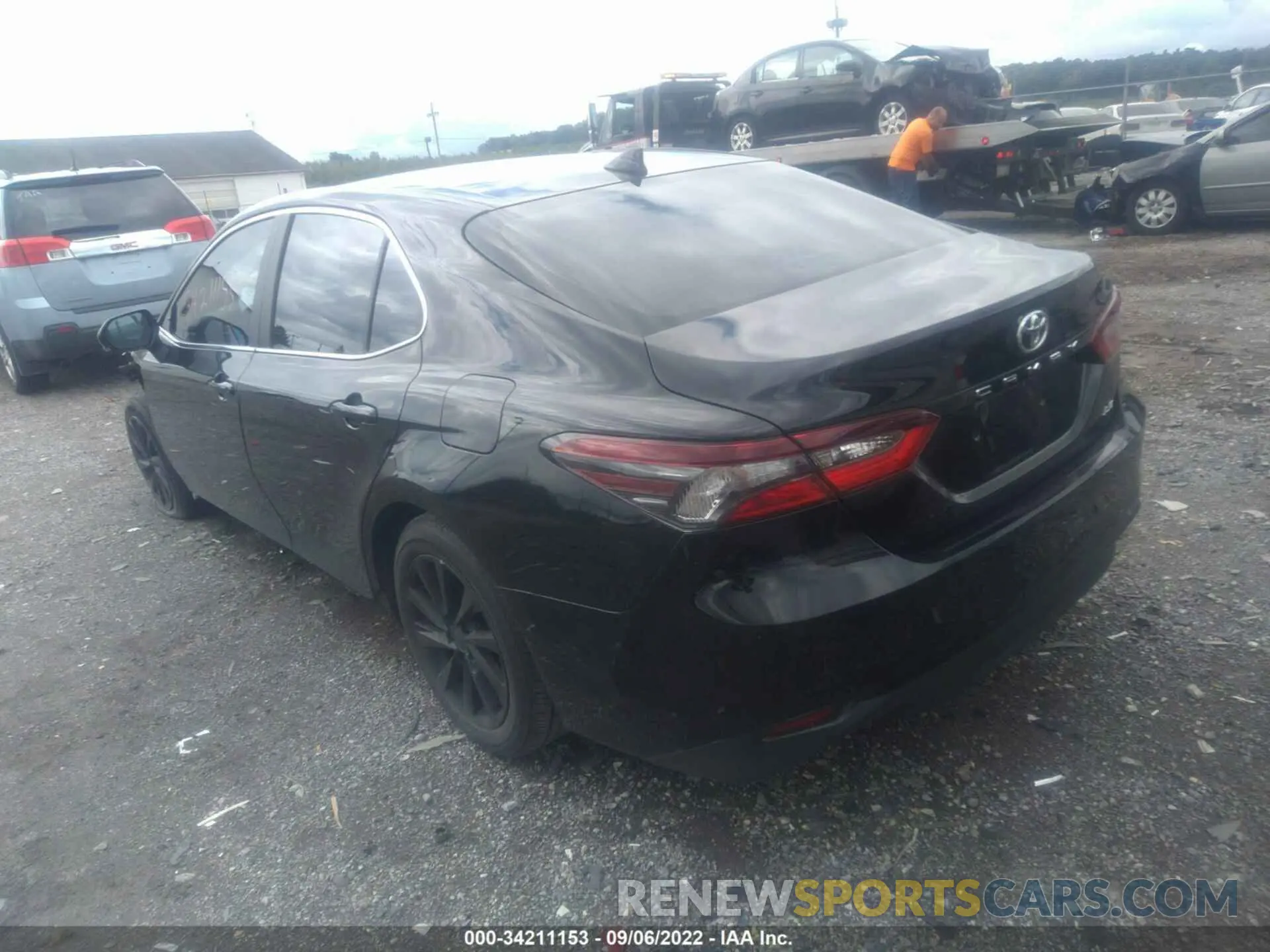 3 fotografías del automóvil dañado 4T1R11AK9MU529743 TOYOTA CAMRY 2021