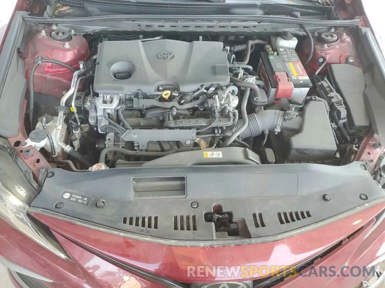 11 fotografías del automóvil dañado 4T1R11AKXMU487132 TOYOTA CAMRY 2021