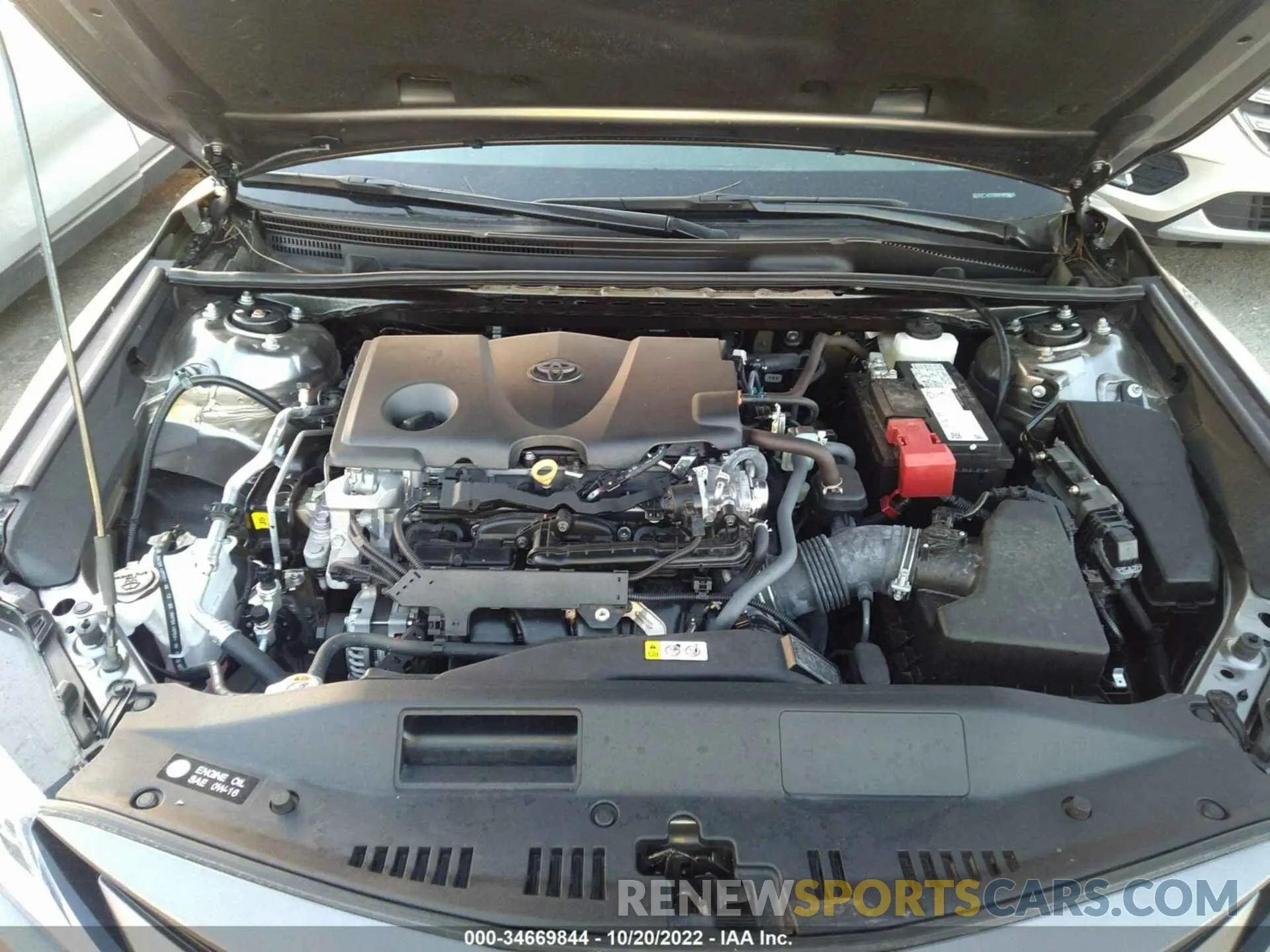 10 fotografías del automóvil dañado 4T1R11AKXMU604739 TOYOTA CAMRY 2021