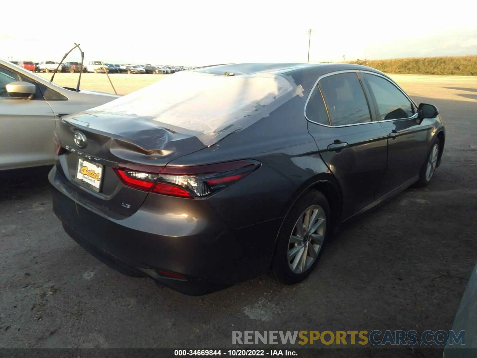 4 fotografías del automóvil dañado 4T1R11AKXMU604739 TOYOTA CAMRY 2021