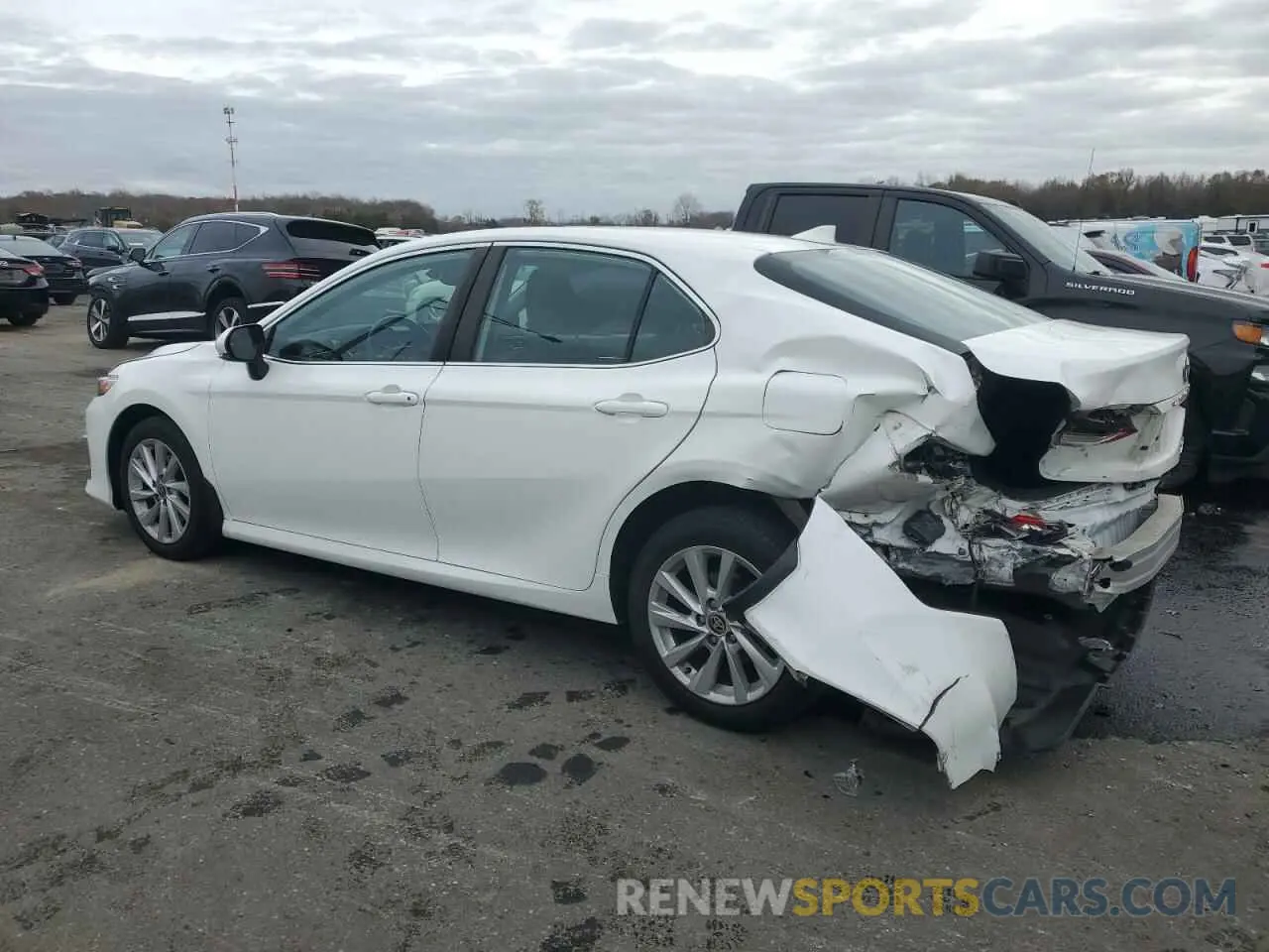 2 fotografías del automóvil dañado 4T1R11BK5MU020439 TOYOTA CAMRY 2021