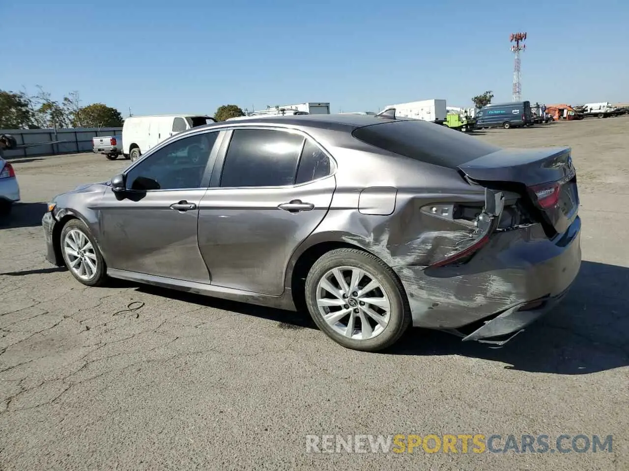 2 fotografías del automóvil dañado 4T1R11BK5MU032347 TOYOTA CAMRY 2021