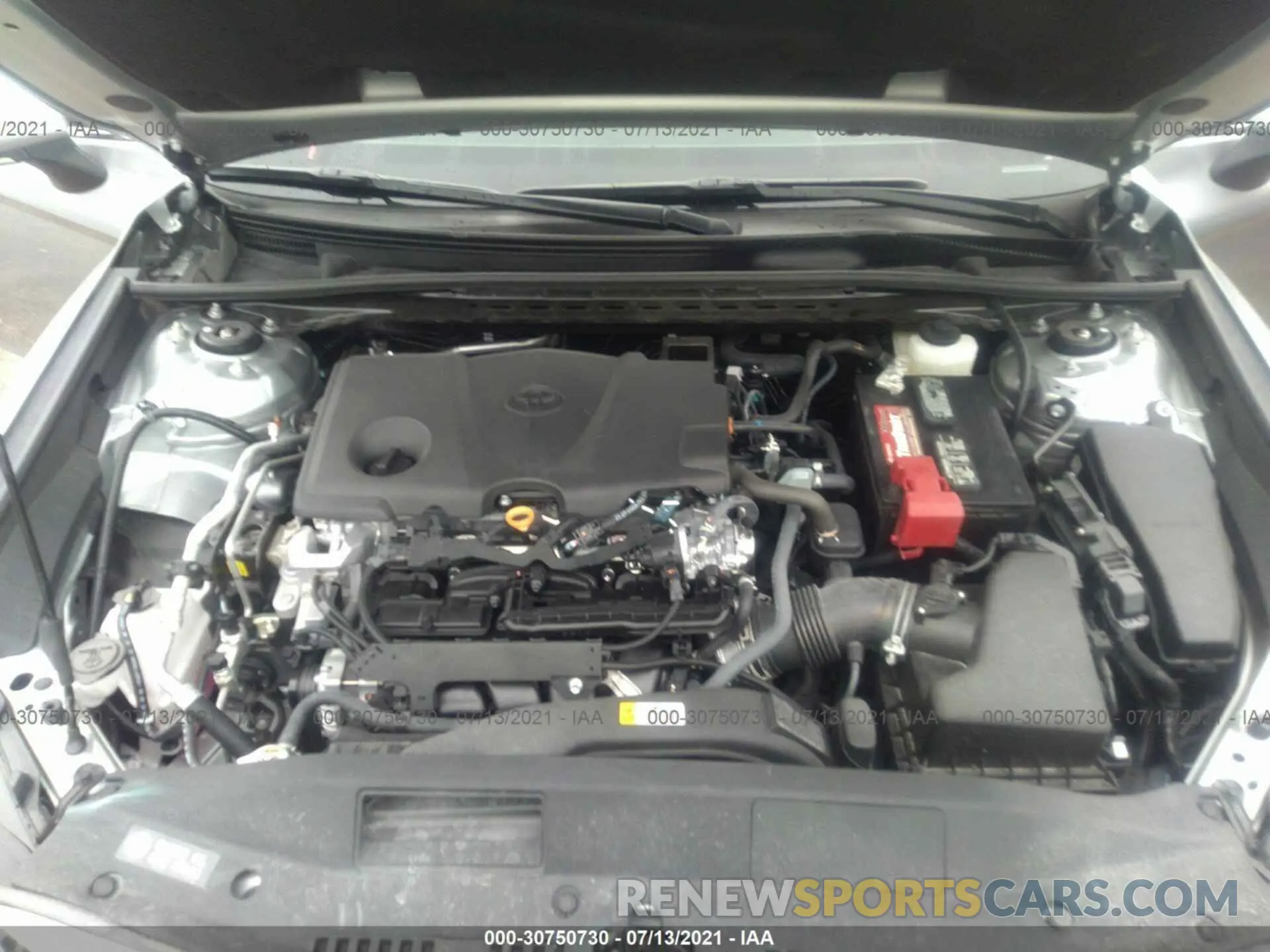 10 fotografías del automóvil dañado 4T1R11BK8MU037316 TOYOTA CAMRY 2021