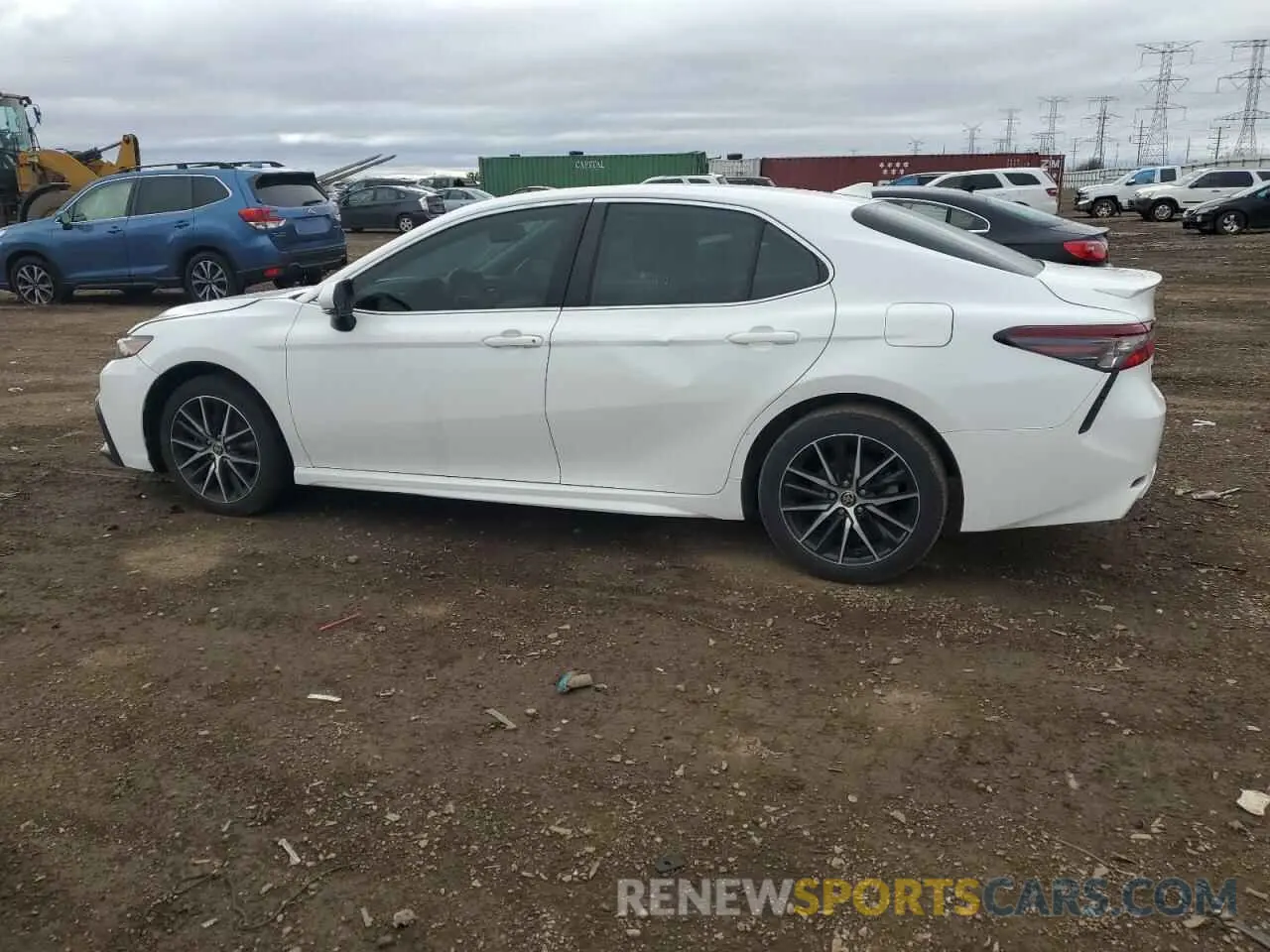 2 fotografías del automóvil dañado 4T1S11AK5MU561378 TOYOTA CAMRY 2021