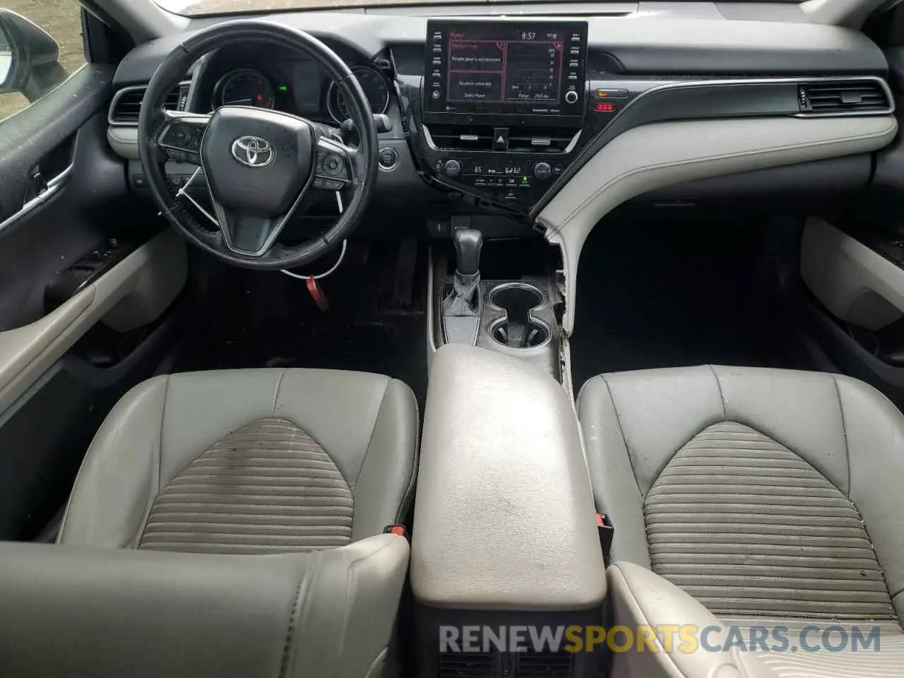 8 fotografías del automóvil dañado 4T1S11AK5MU561378 TOYOTA CAMRY 2021