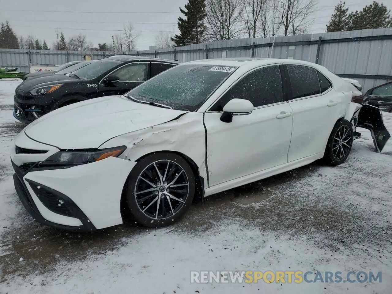1 fotografías del automóvil dañado 4T1S11BK5MU042166 TOYOTA CAMRY 2021