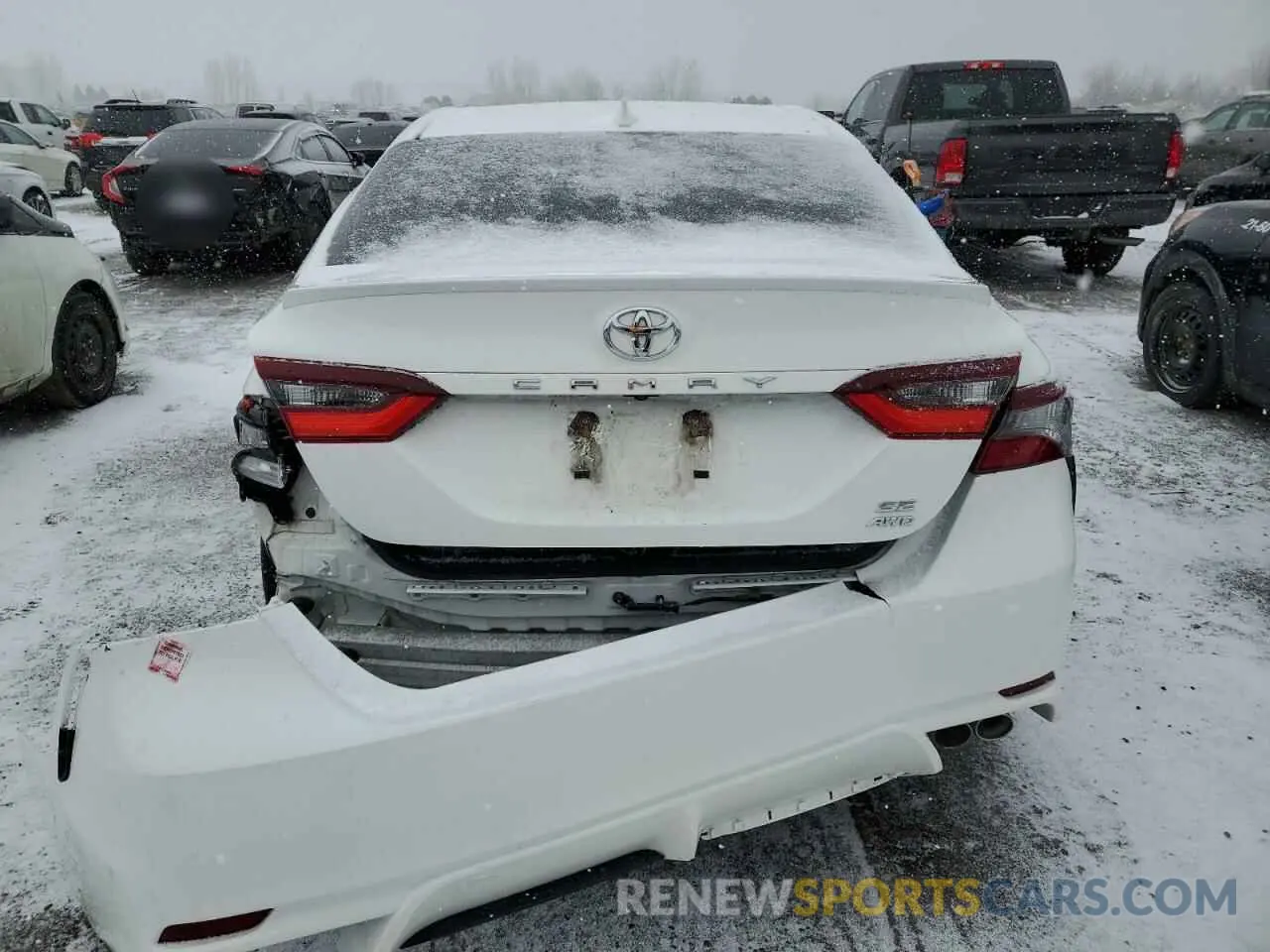 6 fotografías del automóvil dañado 4T1S11BK5MU042166 TOYOTA CAMRY 2021