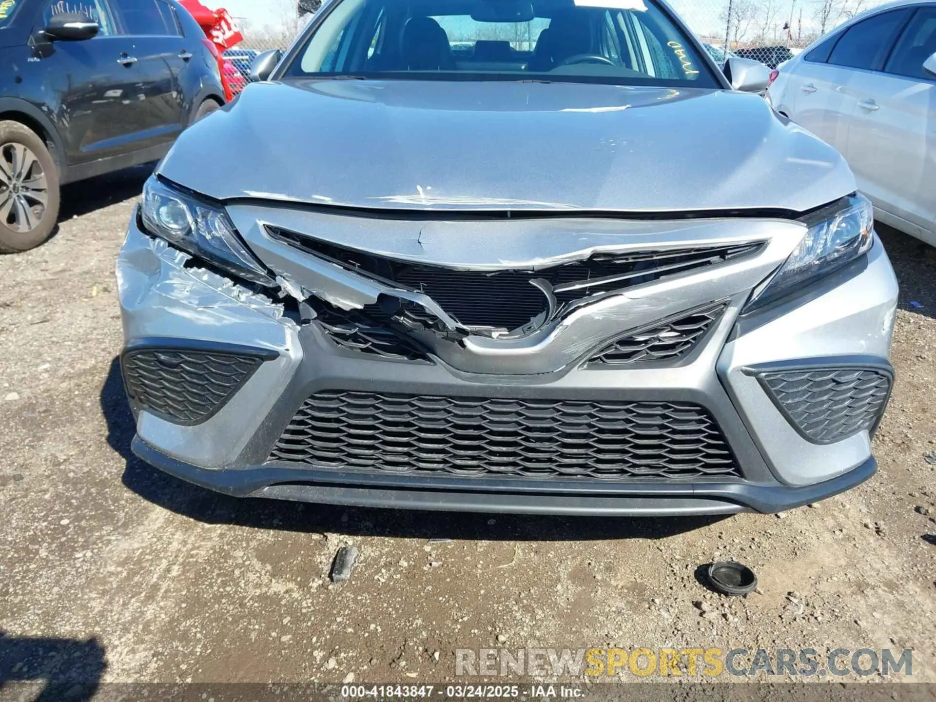 6 fotografías del automóvil dañado 4T1S31AK0MU021656 TOYOTA CAMRY 2021