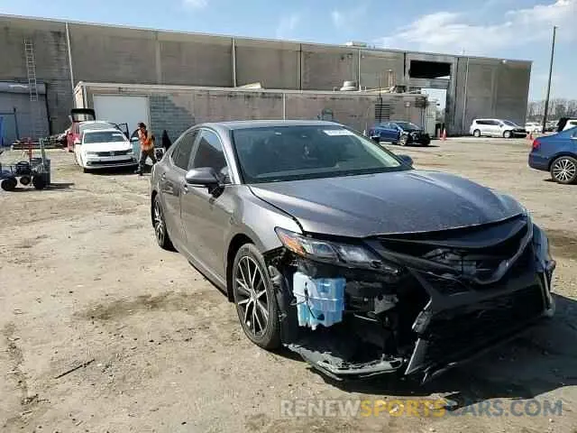 10 fotografías del automóvil dañado 4T1S31AK2MU021822 TOYOTA CAMRY 2021