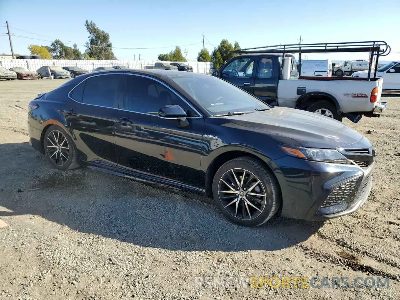 4 fotografías del automóvil dañado 4T1S31AK3MU548249 TOYOTA CAMRY 2021