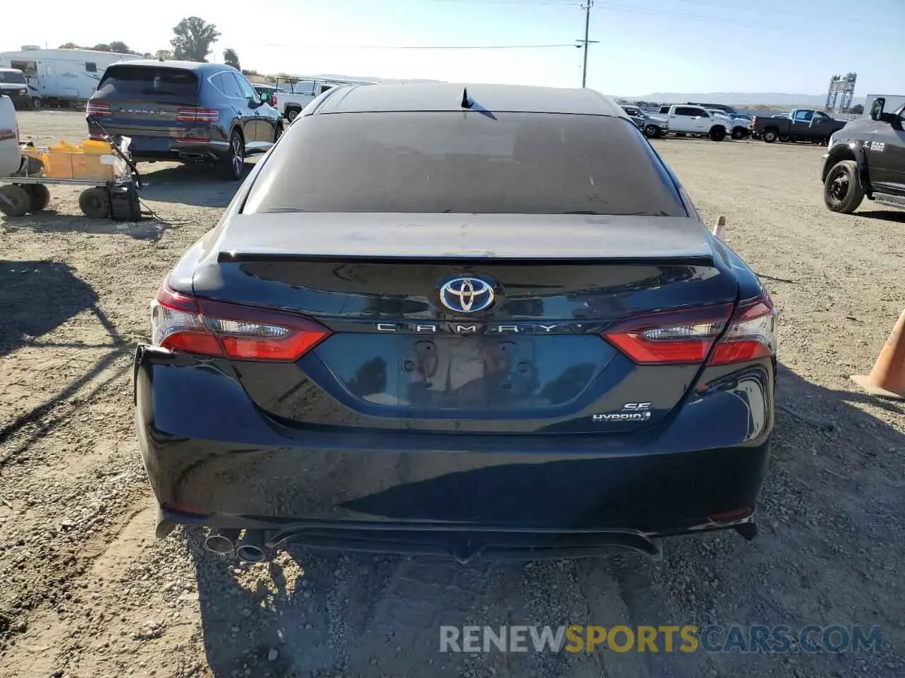 6 fotografías del automóvil dañado 4T1S31AK3MU548249 TOYOTA CAMRY 2021