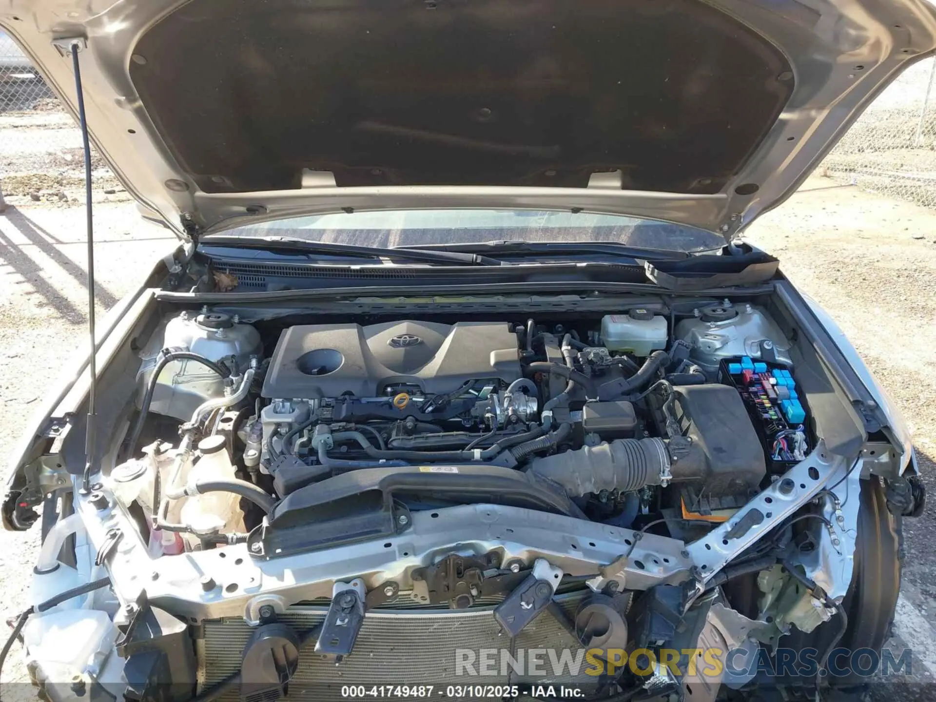 10 fotografías del automóvil dañado 4T1S31AK3MU567450 TOYOTA CAMRY 2021