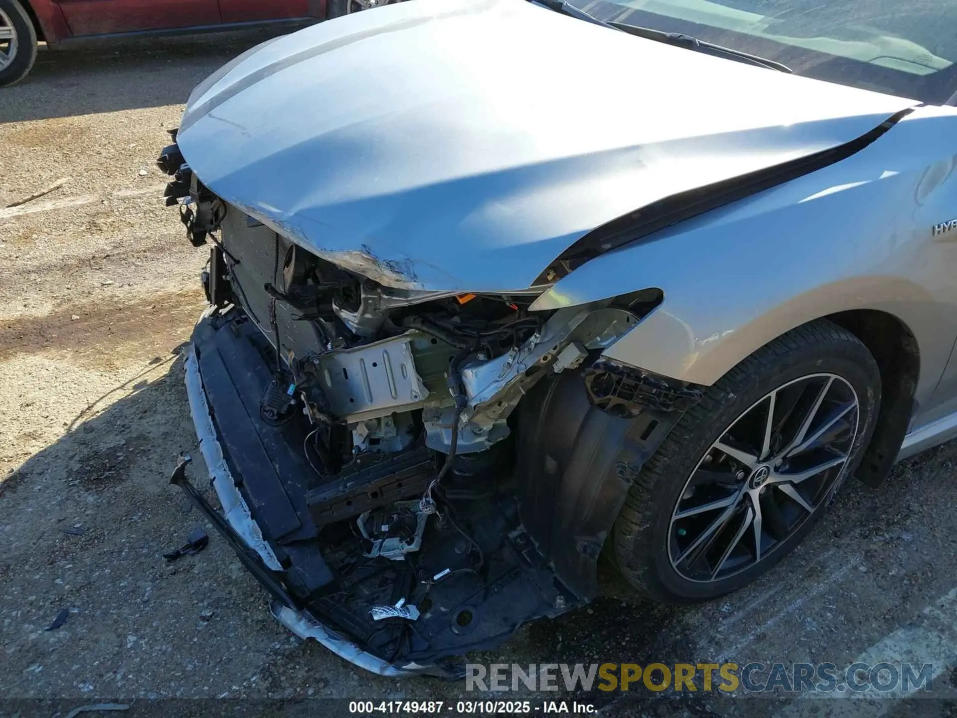 19 fotografías del automóvil dañado 4T1S31AK3MU567450 TOYOTA CAMRY 2021
