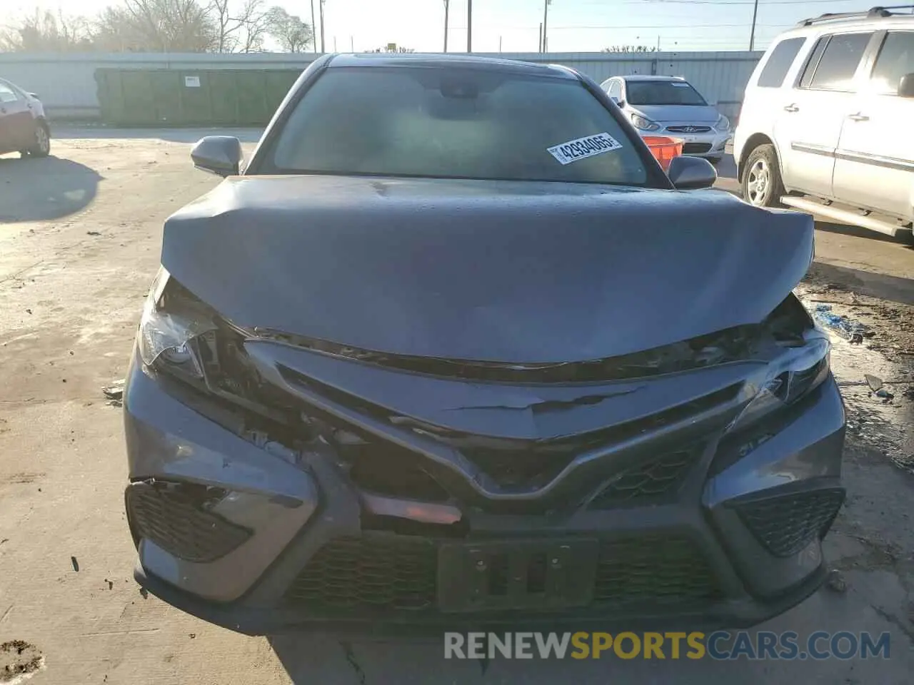 5 fotografías del automóvil dañado 4T1S31AK5MU559219 TOYOTA CAMRY 2021