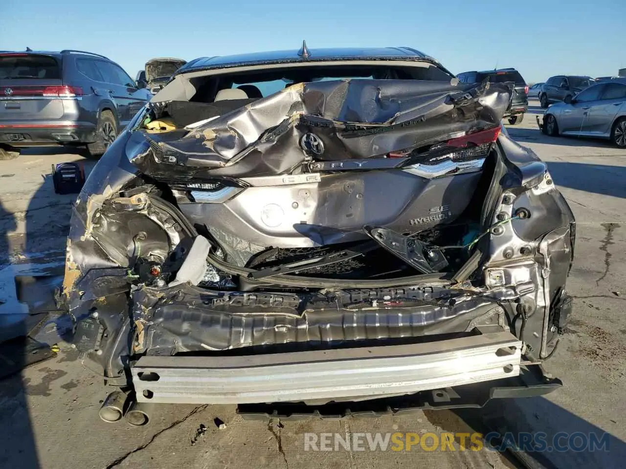 6 fotografías del automóvil dañado 4T1S31AK5MU559219 TOYOTA CAMRY 2021