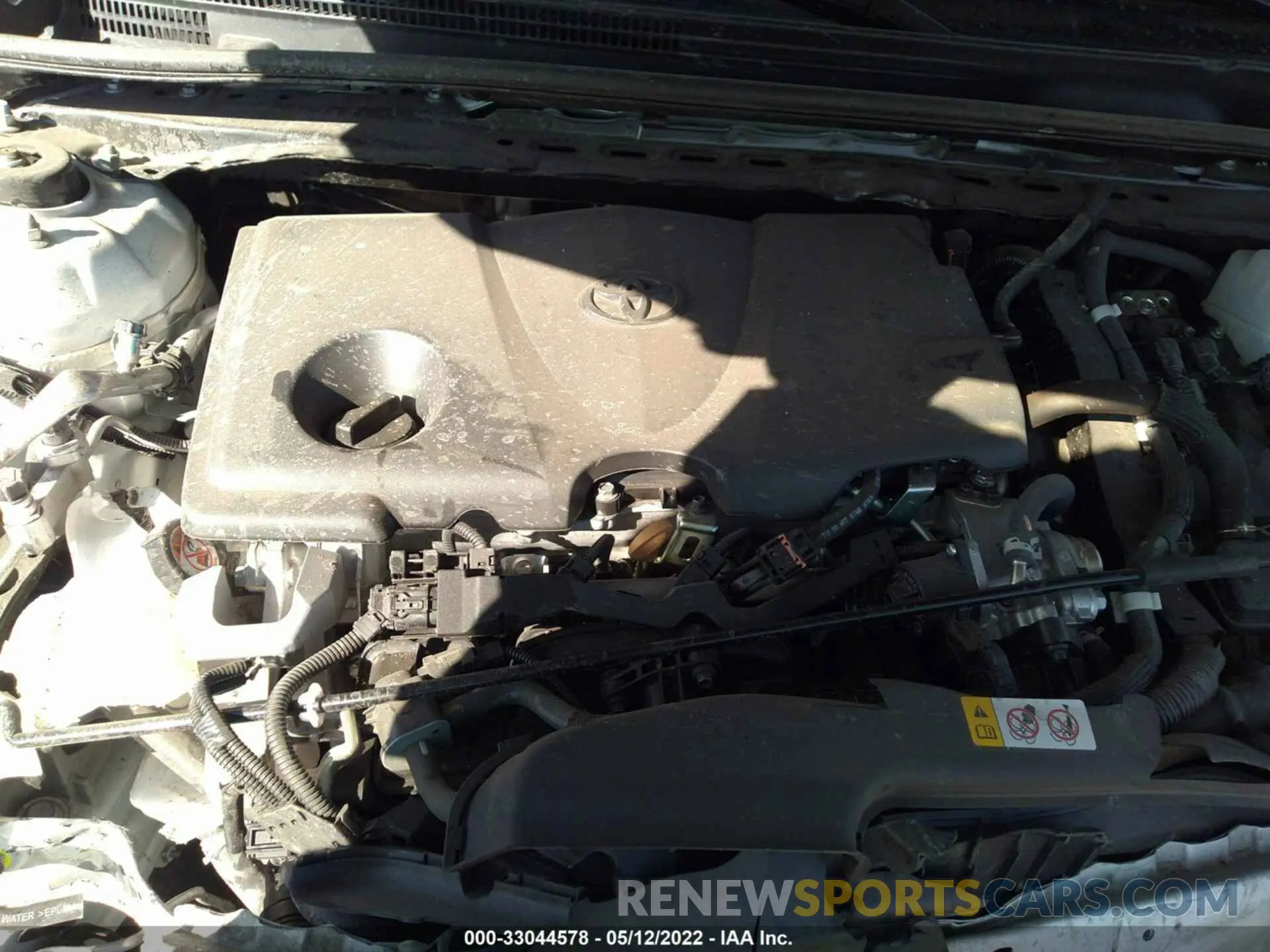 10 fotografías del automóvil dañado 4T1S31AK6MU025243 TOYOTA CAMRY 2021