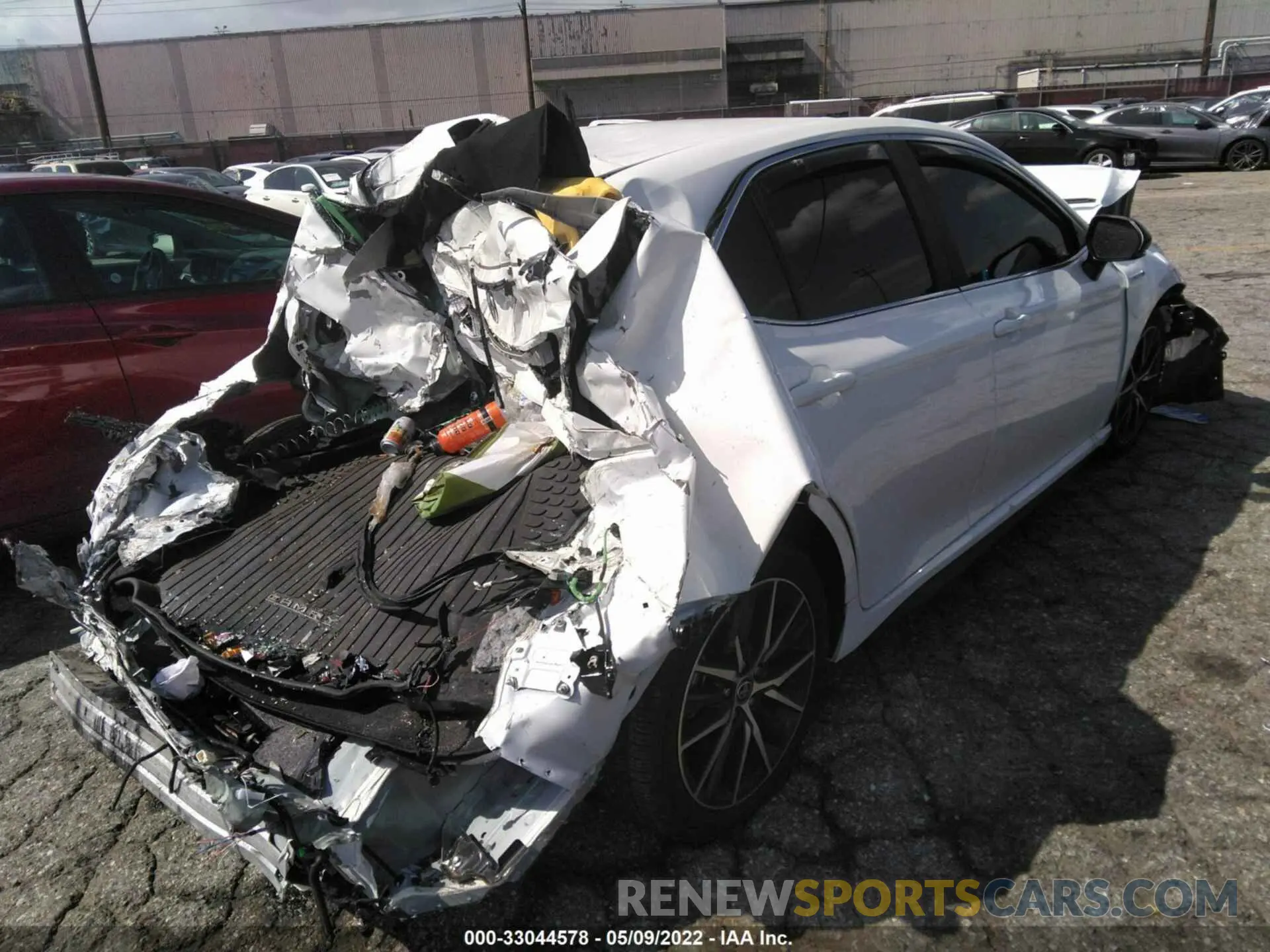 4 fotografías del automóvil dañado 4T1S31AK6MU025243 TOYOTA CAMRY 2021