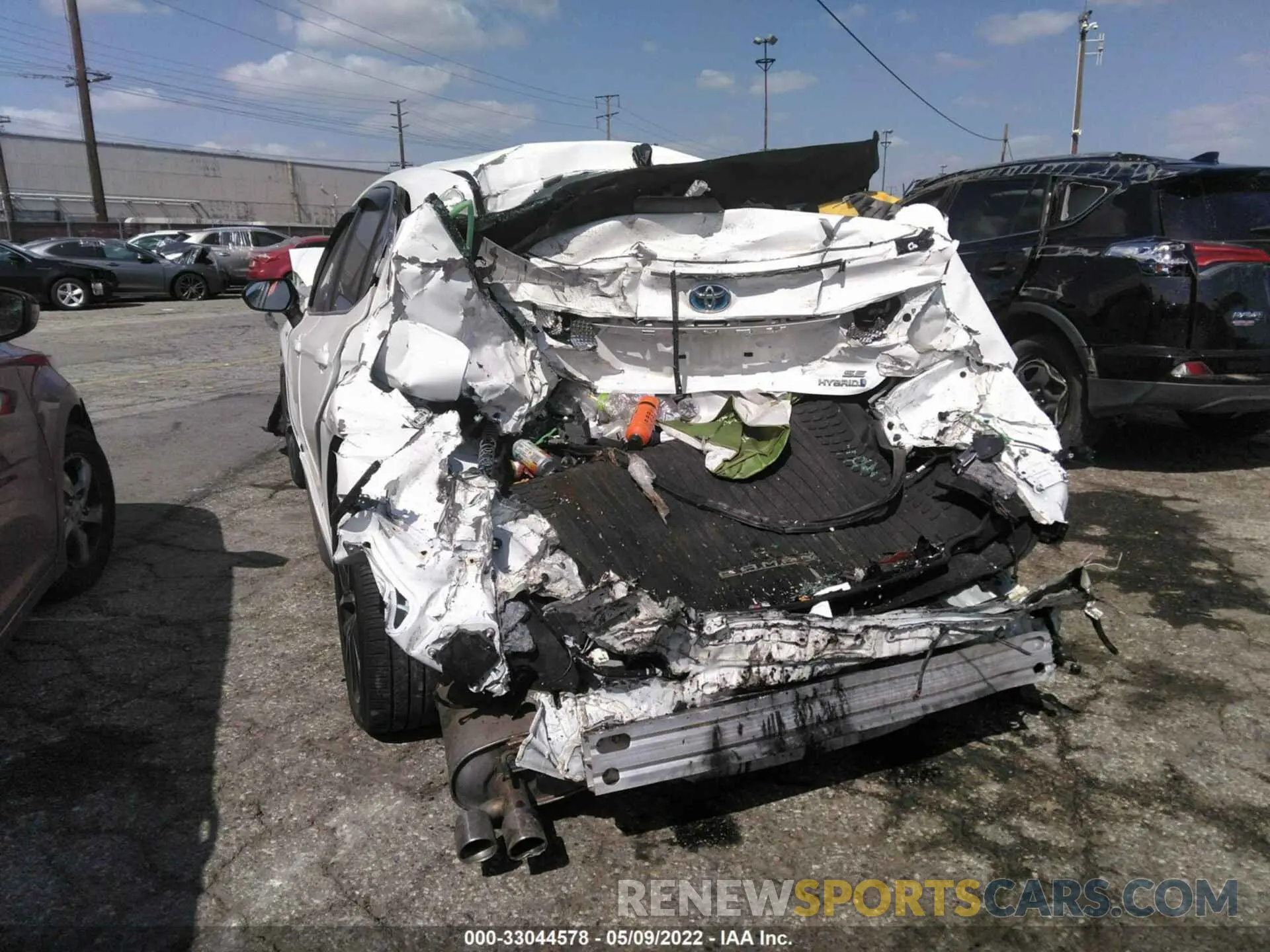 6 fotografías del automóvil dañado 4T1S31AK6MU025243 TOYOTA CAMRY 2021