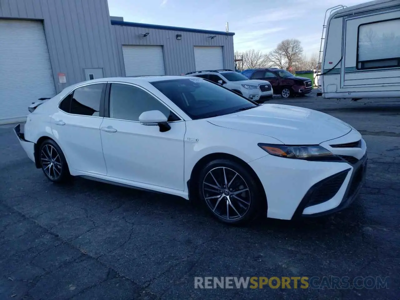 4 fotografías del automóvil dañado 4T1S31AK6MU554787 TOYOTA CAMRY 2021