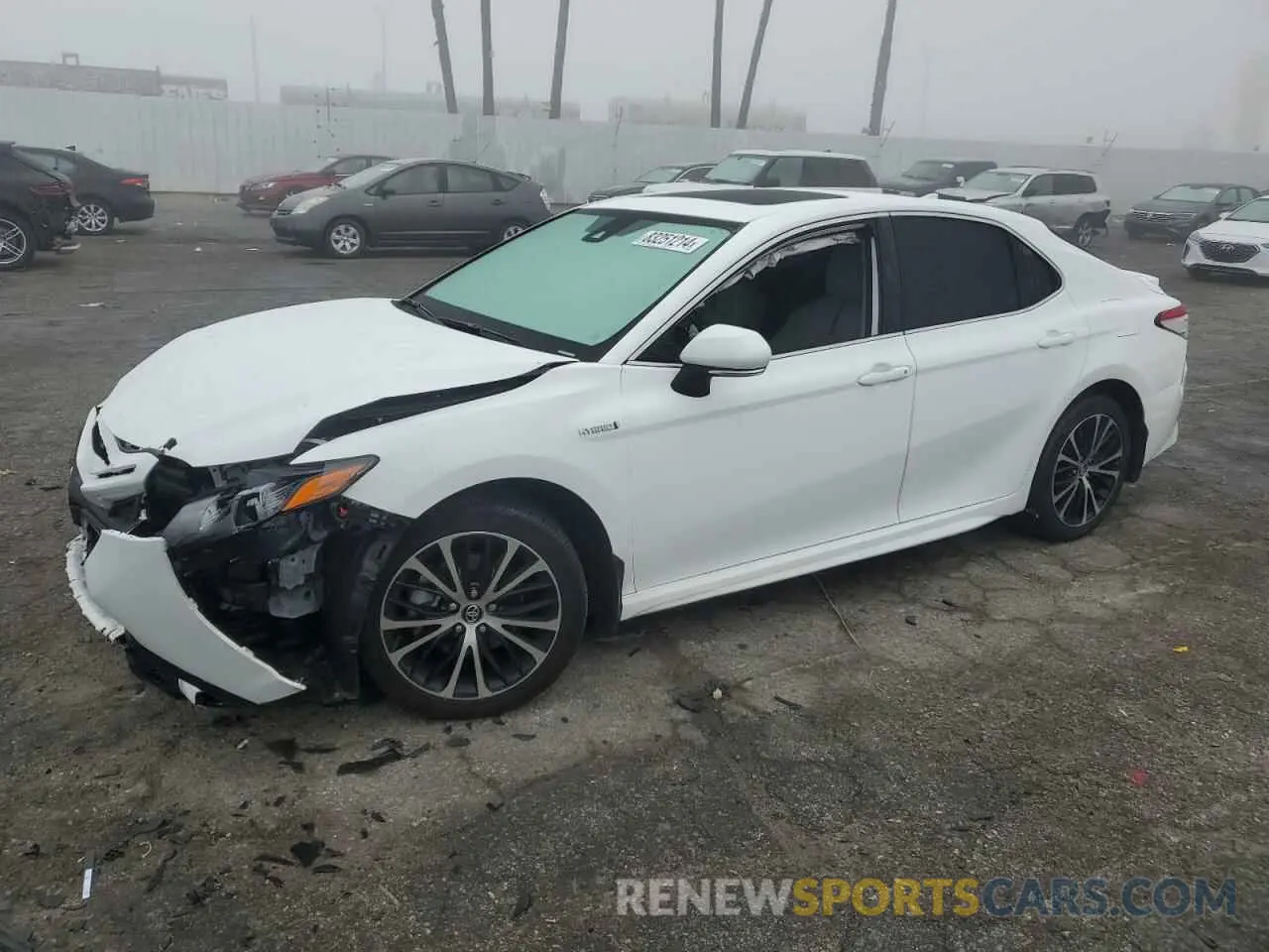 1 fotografías del automóvil dañado 4T1S31AK7MU569959 TOYOTA CAMRY 2021