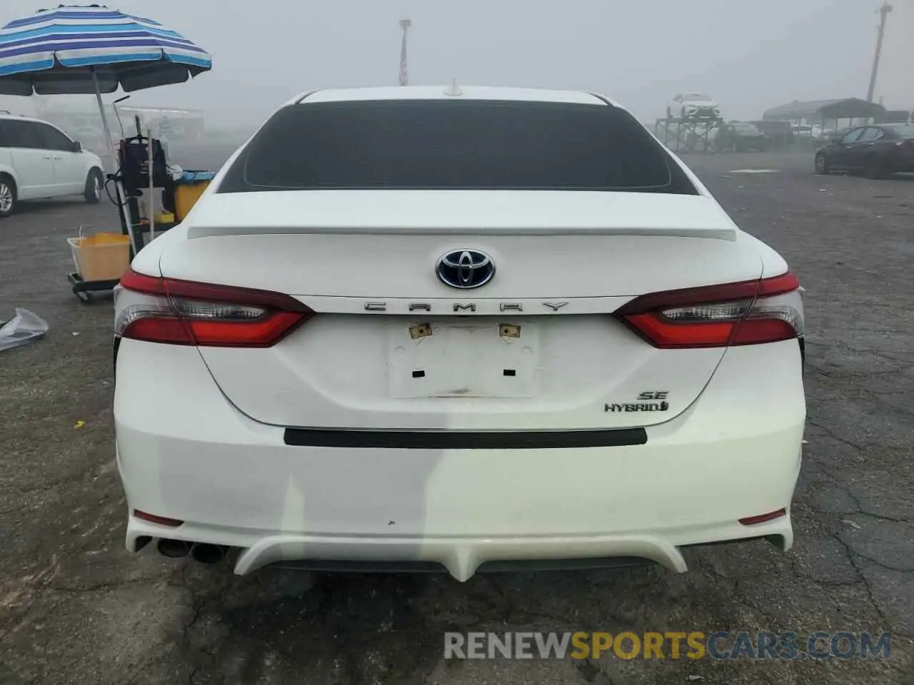 6 fotografías del automóvil dañado 4T1S31AK7MU569959 TOYOTA CAMRY 2021