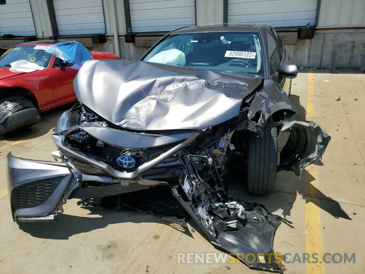 9 fotografías del automóvil dañado 4T1S31AK8MU554662 TOYOTA CAMRY 2021