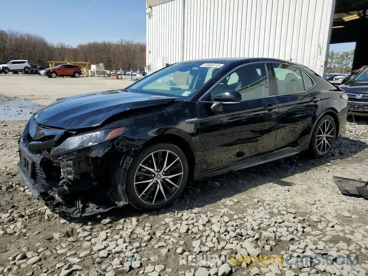 1 fotografías del automóvil dañado 4T1S31AK9MU566500 TOYOTA CAMRY 2021