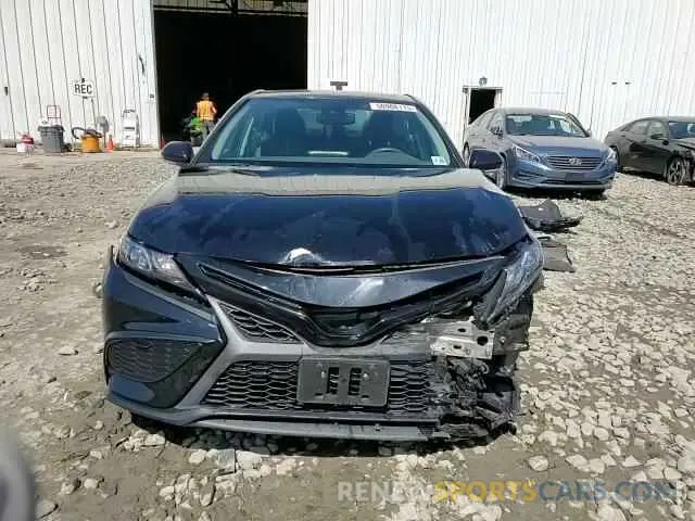 14 fotografías del automóvil dañado 4T1S31AK9MU566500 TOYOTA CAMRY 2021