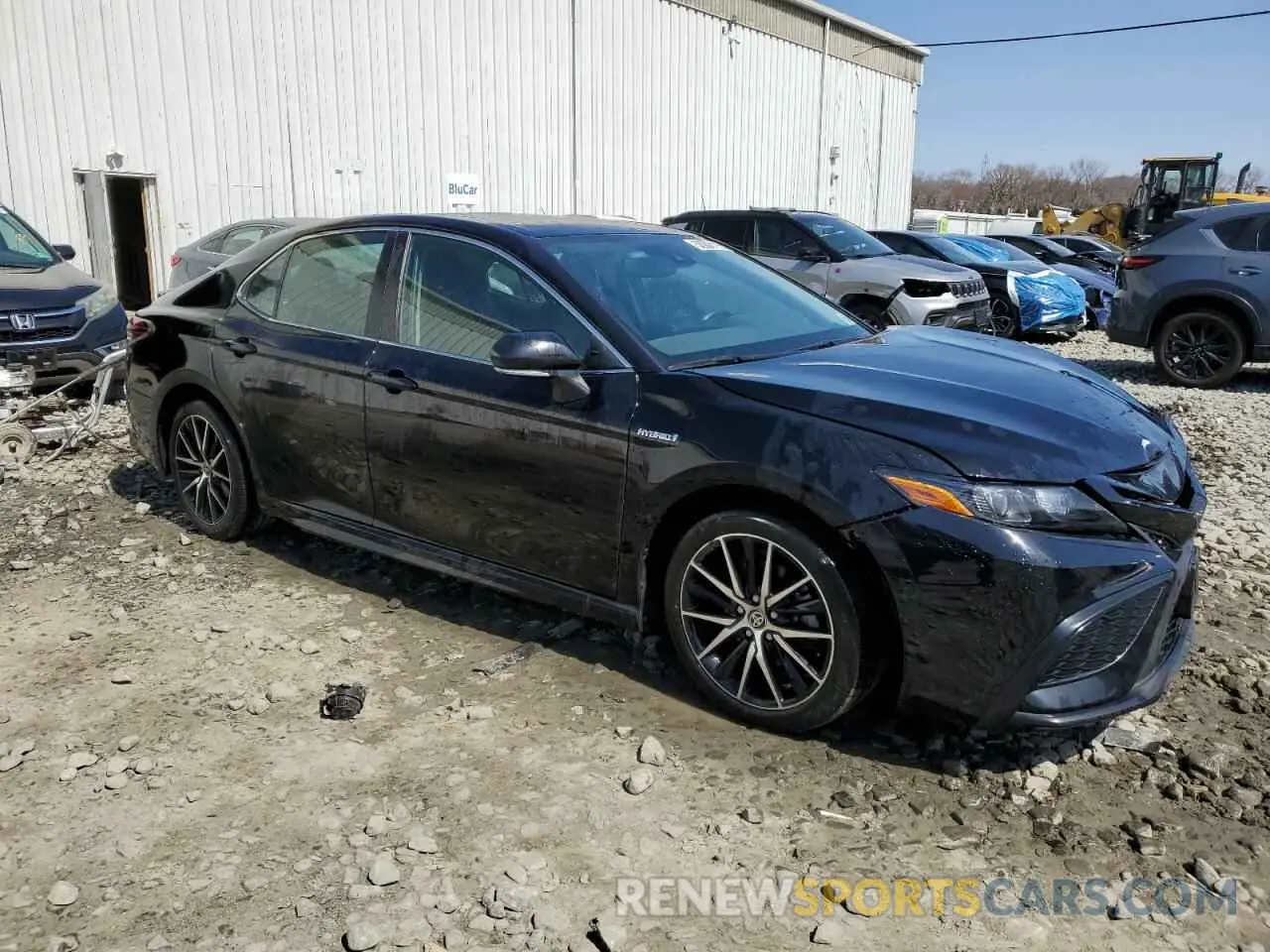 4 fotografías del automóvil dañado 4T1S31AK9MU566500 TOYOTA CAMRY 2021