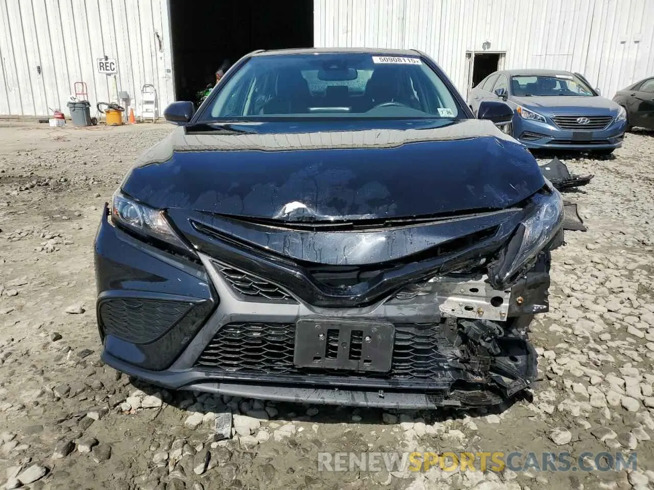 5 fotografías del automóvil dañado 4T1S31AK9MU566500 TOYOTA CAMRY 2021