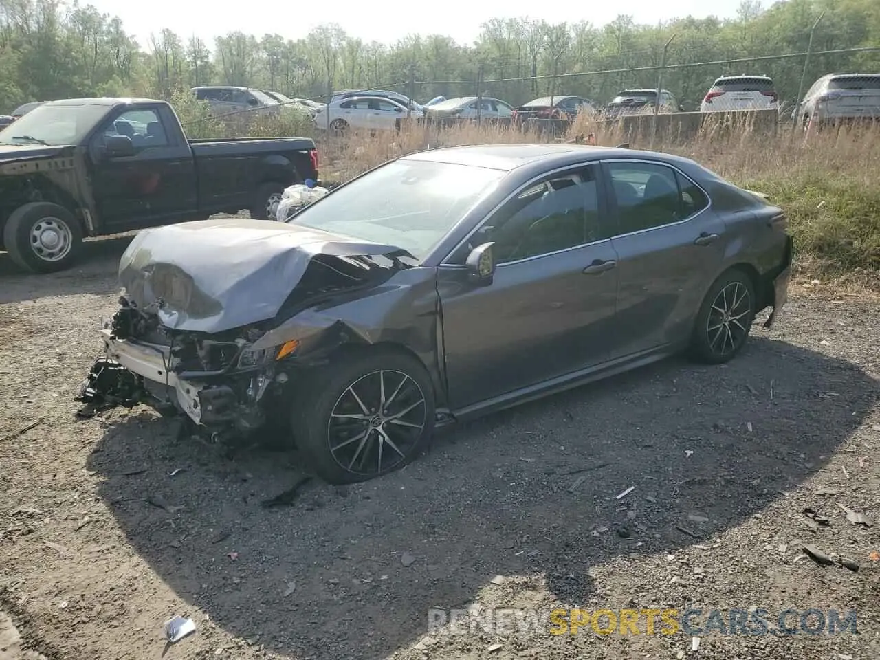 1 fotografías del automóvil dañado 4T1T11AK0MU439726 TOYOTA CAMRY 2021