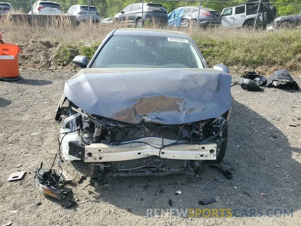 5 fotografías del automóvil dañado 4T1T11AK0MU439726 TOYOTA CAMRY 2021