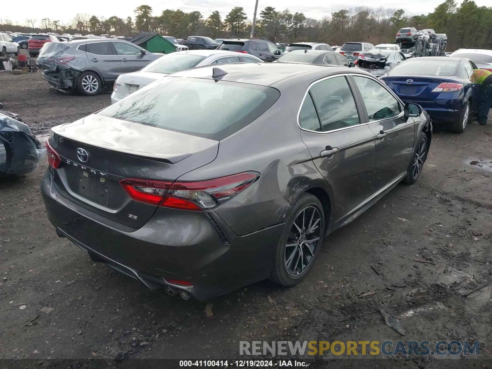 6 fotografías del automóvil dañado 4T1T11AK0MU572048 TOYOTA CAMRY 2021