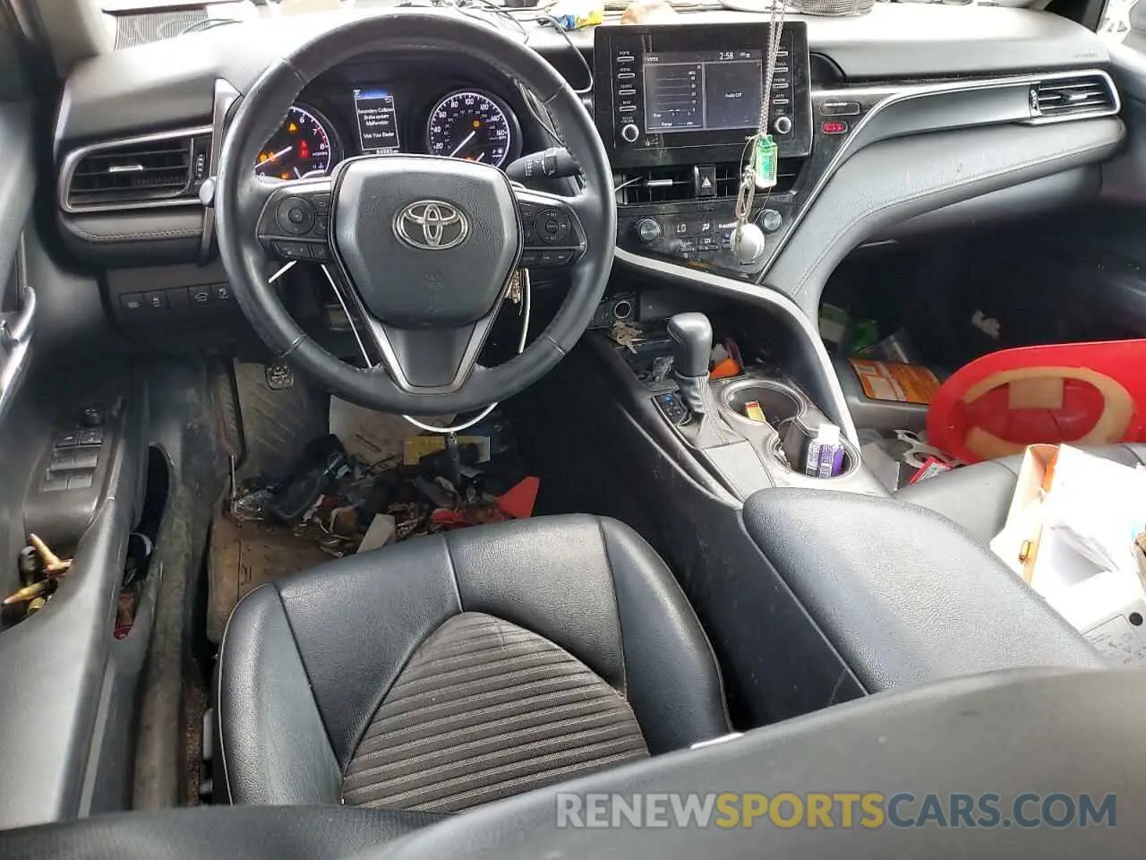 8 fotografías del automóvil dañado 4T1T11AK1MU494136 TOYOTA CAMRY 2021